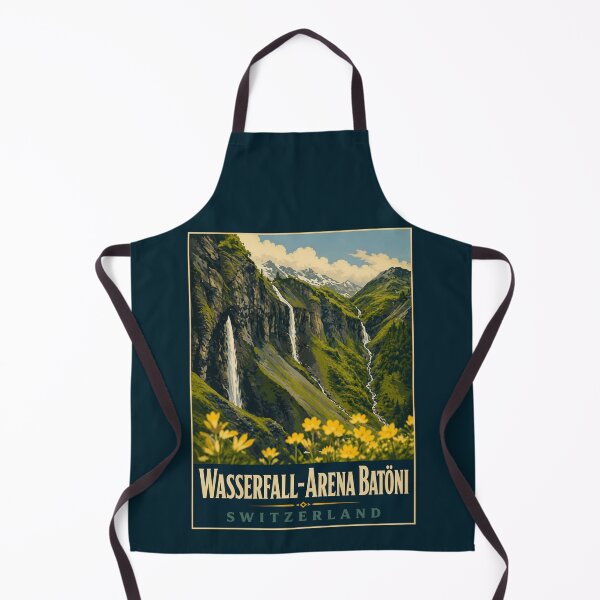 Item preview, Wasserfall Arena Batöni - Switzerland designed and sold by GoodOldVintage.