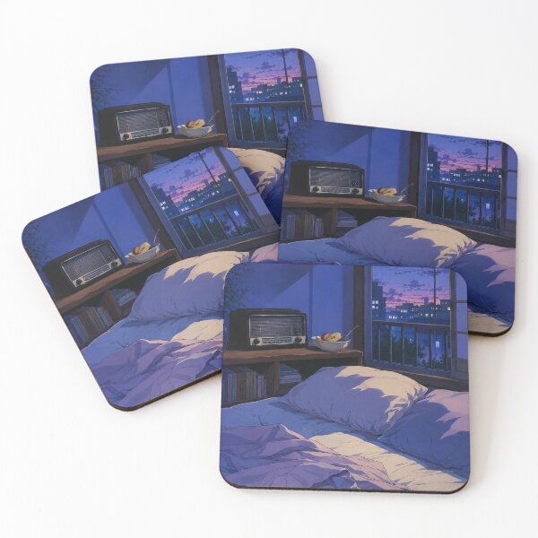 Item preview, The Reading Futon - Chill Lofi Aesthetic Art designed and sold by bapupa.