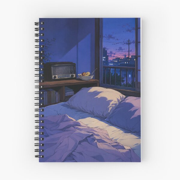 Item preview, The Reading Futon - Chill Lofi Aesthetic Art designed and sold by bapupa.