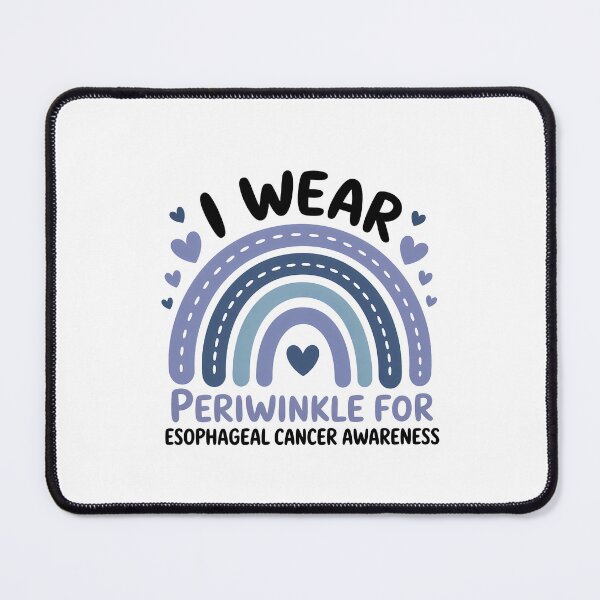 Item preview, Esophageal Cancer Awareness Periwinkle Ribbon designed and sold by sailorjessiArt.