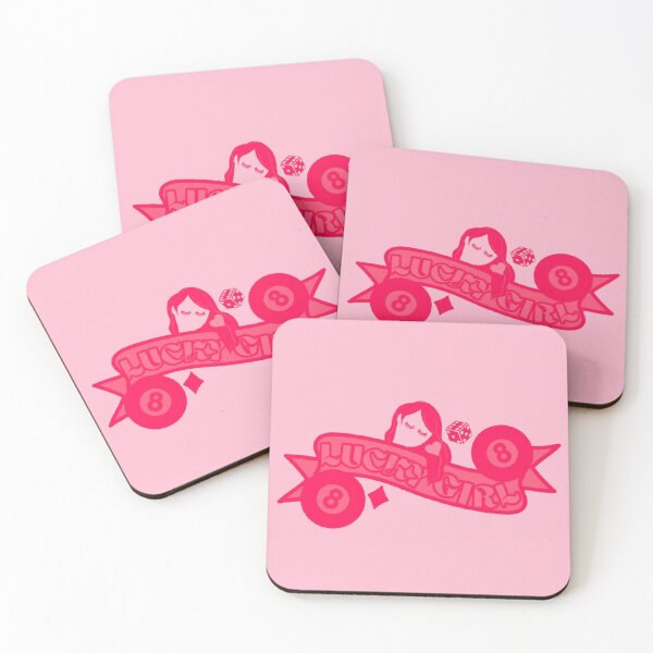 Item preview, Pink Lucky Girl 8 Ball Fortune designed and sold by CamilasPrints.