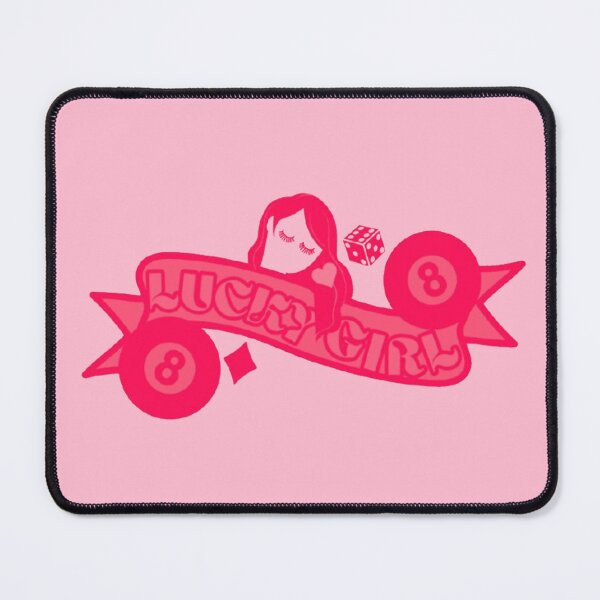 Item preview, Pink Lucky Girl 8 Ball Fortune designed and sold by CDPrintsDesigns.