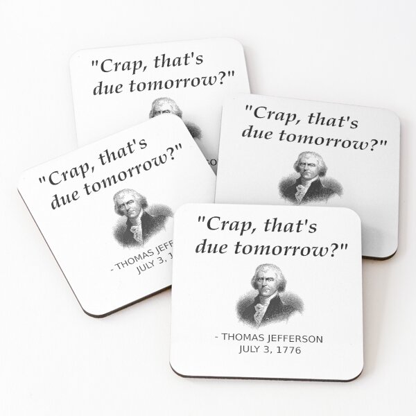 Item preview, Funny Thomas Jefferson USA History Teacher Student Gift T-Shirt Small designed and sold by gidget-gadget.