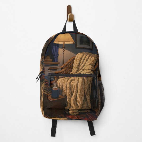 Item preview, Amber Glow Nook - Cozy Lofi Aesthetic Art designed and sold by bapupa.