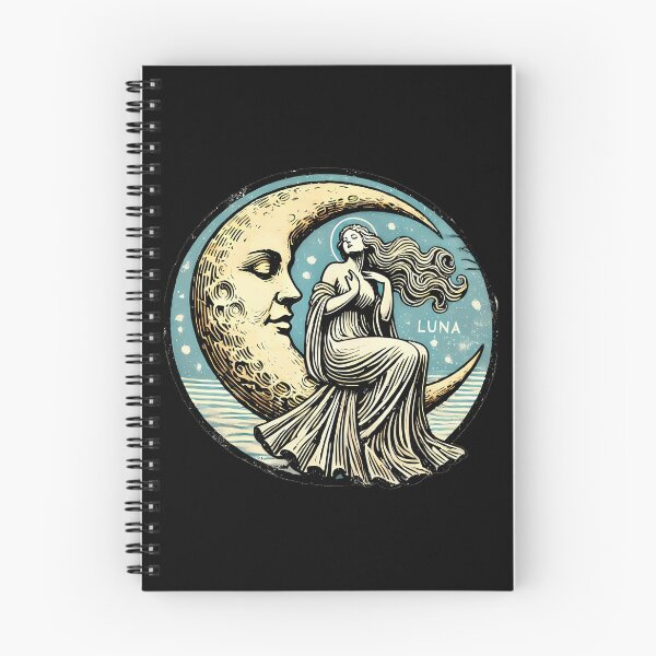 Item preview, Luna Moon Goddess Vintage Celestial designed and sold by CCChillingfrog.
