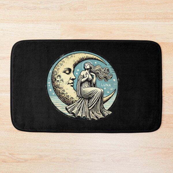 Item preview, Luna Moon Goddess Vintage Celestial designed and sold by CCChillingfrog.