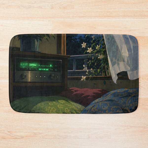 Item preview, Midnight Vinyl - Cozy Lofi Aesthetic Art designed and sold by bapupa.