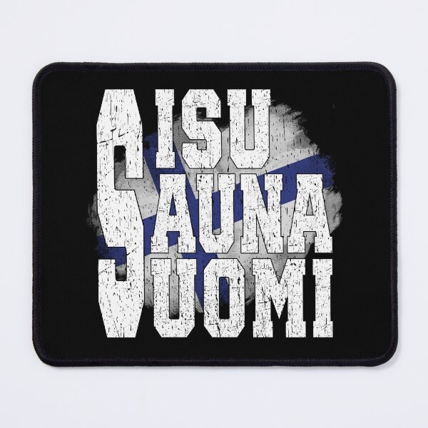 Item preview, Finnish Sisu Sauna Suomi Finland Shield Badge Nordic Heritage Culture Traditional Distressed T-Shirt designed and sold by Jt41.
