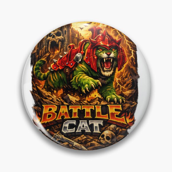 Battle Cats Pins and Buttons for Sale | Redbubble