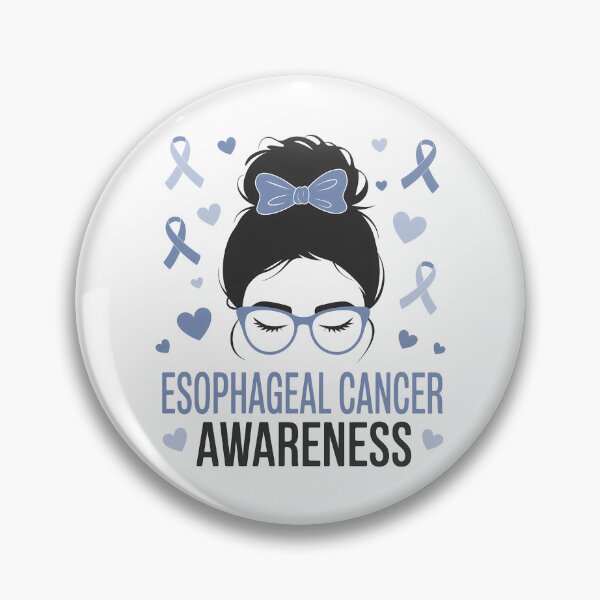 Item preview, Esophageal Cancer Awareness Periwinkle Ribbon  designed and sold by sailorjessiArt.