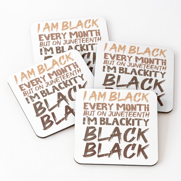 Item preview, I Am Black Every Month Juneteenth Blackity Men Women Kids T-Shirt Small designed and sold by gidget-gadget.