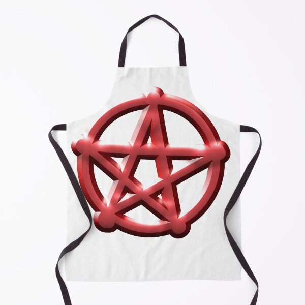 Item preview, Metallic Red Pentagram 3D Symbol designed and sold by Kazewalk.