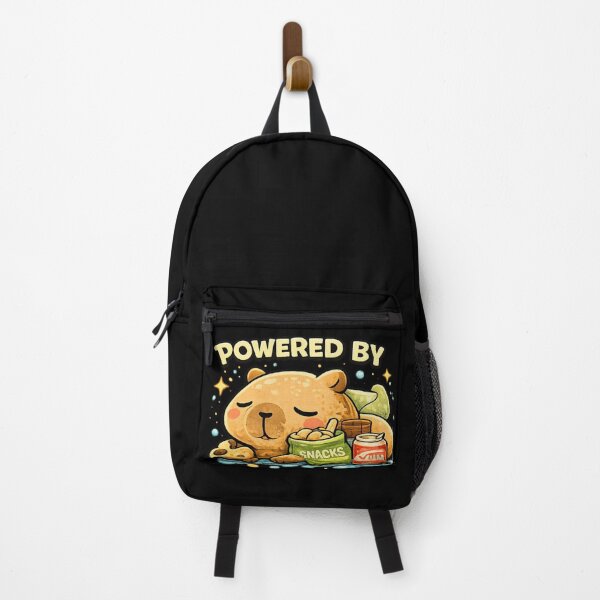 Item preview, Powered By Snacks Cute Capybara designed and sold by Hobby-up.