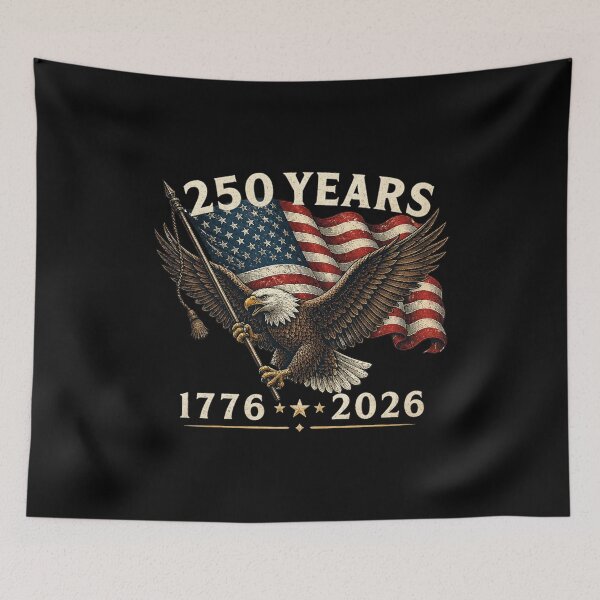 Item preview, 4th of July America US Patriotic Eagle 250 Anniversary USA designed and sold by cass-vale-lab.