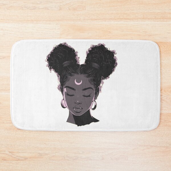 Item preview, Black Girl Moon Phase Celestial designed and sold by CCChillingfrog.