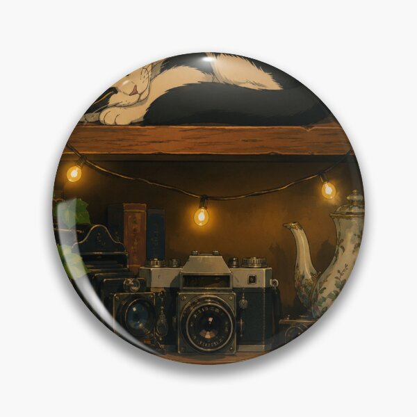 Item preview, The Sleepy Bookshelf - Cozy Lofi Aesthetic Art designed and sold by bapupa.