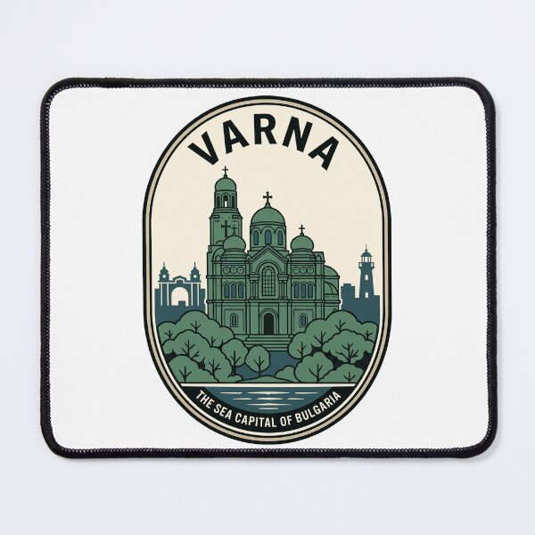 Item preview, Varna Bulgaria Dormition Cathedral Sea Capital Badge designed and sold by k3rstman1.