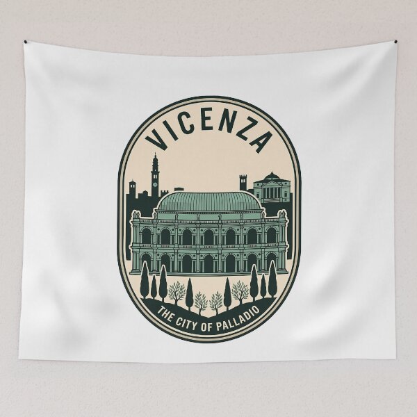 Item preview, Vicenza Italy City of Palladio Architecture Badge designed and sold by k3rstman1.