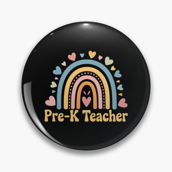 Item preview, First Day Of Pre-K Teacher Rainbow designed and sold by sailorjessiArt.