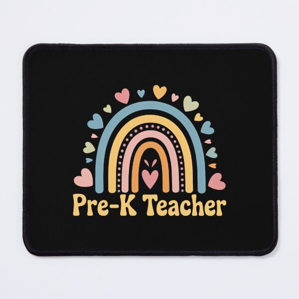 Item preview, First Day Of Pre-K Teacher Rainbow designed and sold by sailorjessiArt.