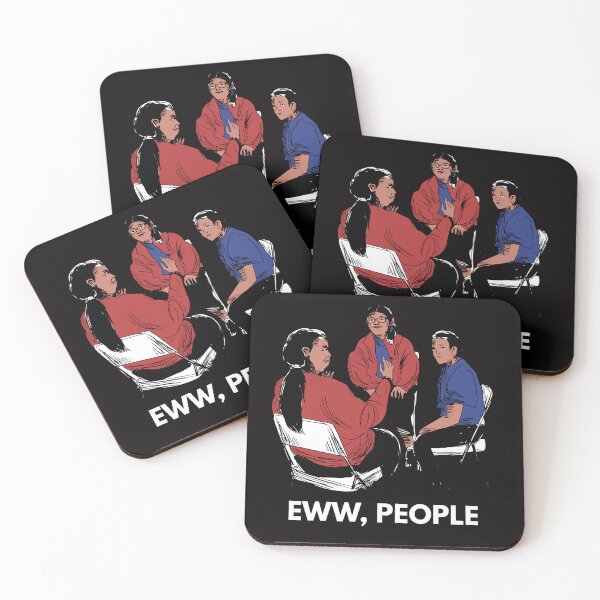 Item preview, Funny Social Exhaustion– Awkward Group Discussion Design designed and sold by ContigoART.
