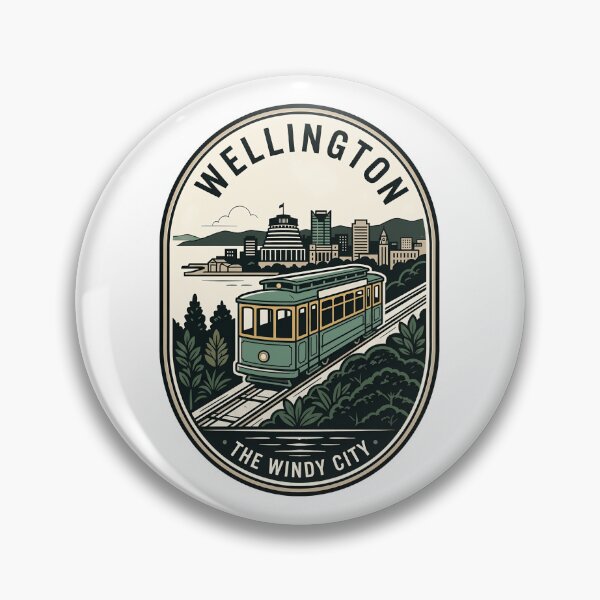 Item preview, Wellington New Zealand Vintage Travel Cable Car designed and sold by k3rstman1.
