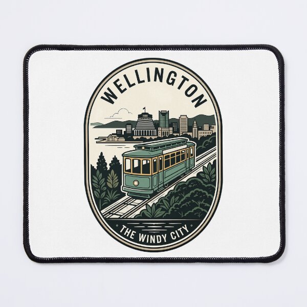 Item preview, Wellington New Zealand Vintage Travel Cable Car designed and sold by k3rstman1.