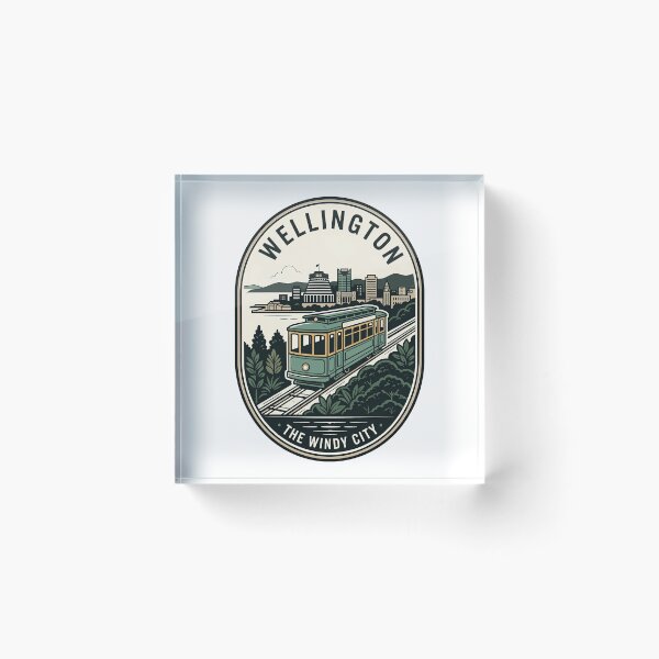 Item preview, Wellington New Zealand Vintage Travel Cable Car designed and sold by k3rstman1.