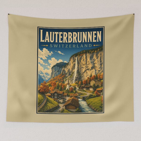 Item preview, Lauterbrunnen - Switzerland designed and sold by GoodOldVintage.