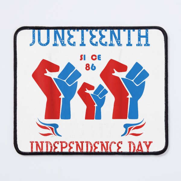 Item preview, Juneteenth Is My Independence Day Since 1865 Red White Blue T-Shirt designed and sold by gidget-gadget.