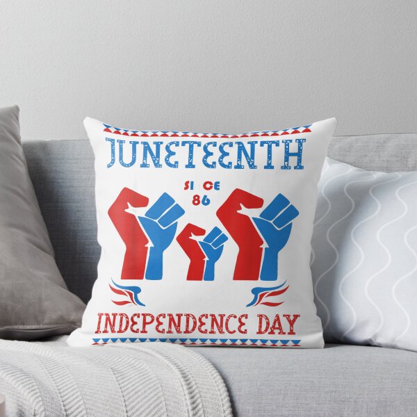 Item preview, Juneteenth Is My Independence Day Since 1865 Red White Blue T-Shirt designed and sold by gidget-gadget.