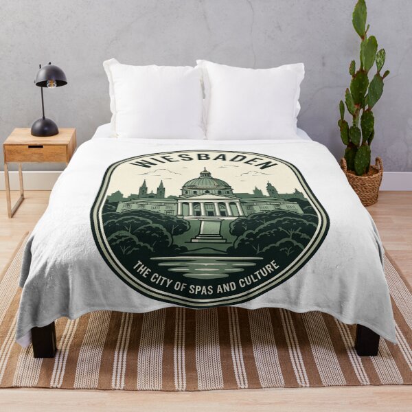 Item preview, Wiesbaden Germany City of Spas Travel Badge designed and sold by k3rstman1.