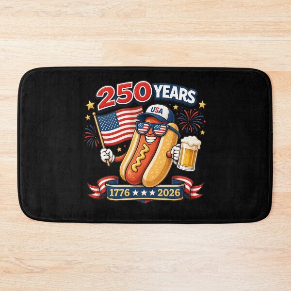 Item preview, 4th of July Hotdog Funny Fourth of July Patriotic USA Flag designed and sold by cass-vale-lab.
