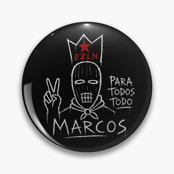 Item preview, Subcomandante Marcos Graffiti Resistance Art designed and sold by Creative_Canvas.