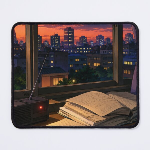 Item preview, City Light Nook - Japanese Lofi Aesthetic Art designed and sold by bapupa.