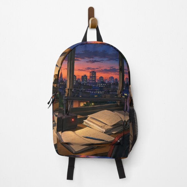 Item preview, City Light Nook - Japanese Lofi Aesthetic Art designed and sold by bapupa.