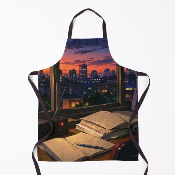 Item preview, City Light Nook - Japanese Lofi Aesthetic Art designed and sold by bapupa.