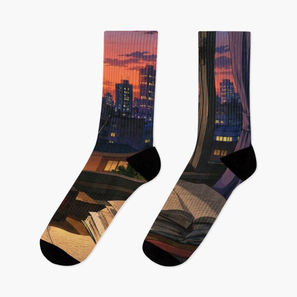 Item preview, City Light Nook - Japanese Lofi Aesthetic Art designed and sold by bapupa.