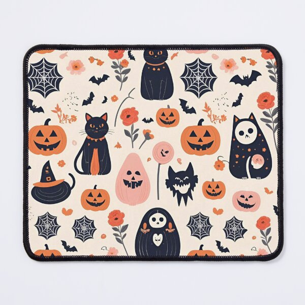 Item preview, halloween pattern designed and sold by TinyWarmThing.