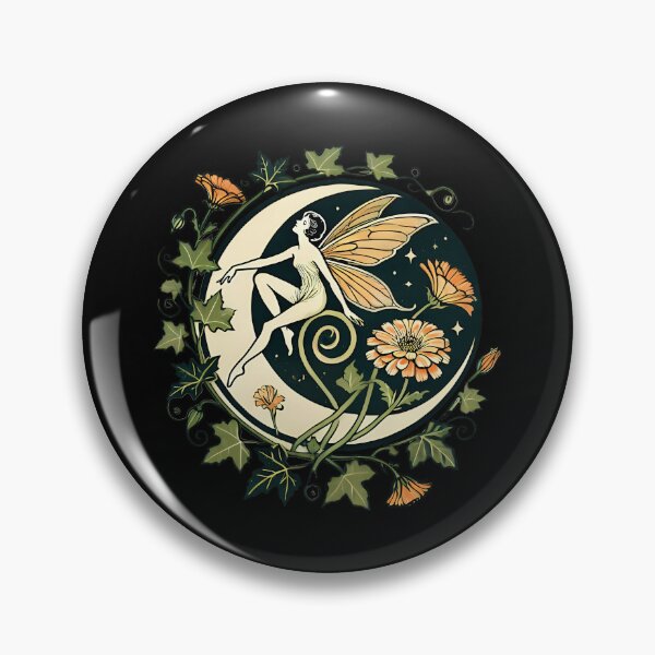 Item preview, Moon Fairy Celestial Vintage Fantasy designed and sold by CCChillingfrog.