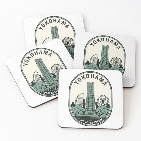 Item preview, Yokohama Port of the Future Retro Skyline designed and sold by k3rstman1.