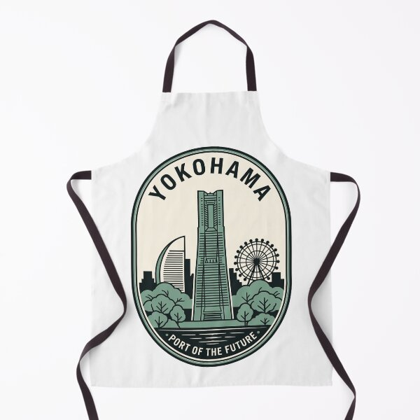 Item preview, Yokohama Port of the Future Retro Skyline designed and sold by k3rstman1.