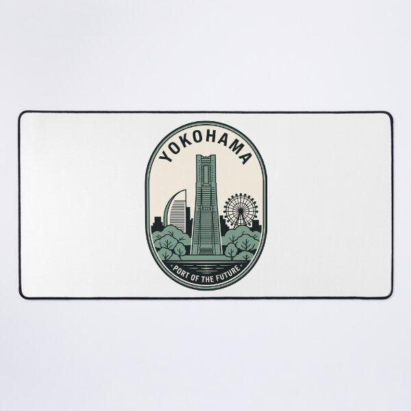 Item preview, Yokohama Port of the Future Retro Skyline designed and sold by k3rstman1.