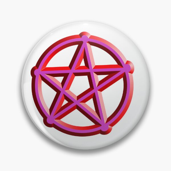 Item preview, Pink pentagram  designed and sold by Kazewalk.