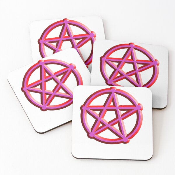 Item preview, Pink pentagram  designed and sold by Kazewalk.