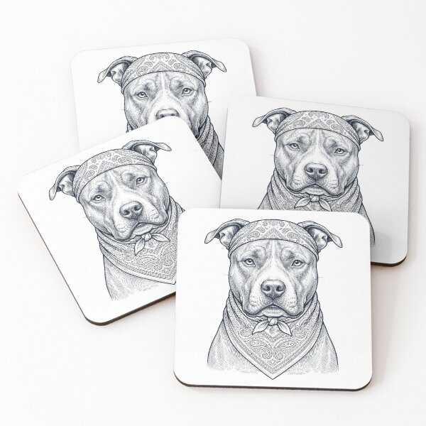 Item preview, Funny American Staffordshire Terrier Babushka Dog Mom designed and sold by DoodleTortle.