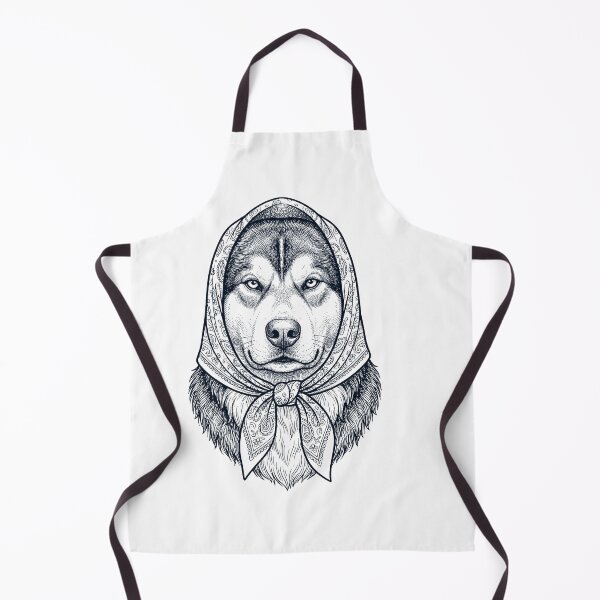 Item preview, Funny Alaskan Malamute Babushka Dog Mom designed and sold by DoodleTortle.