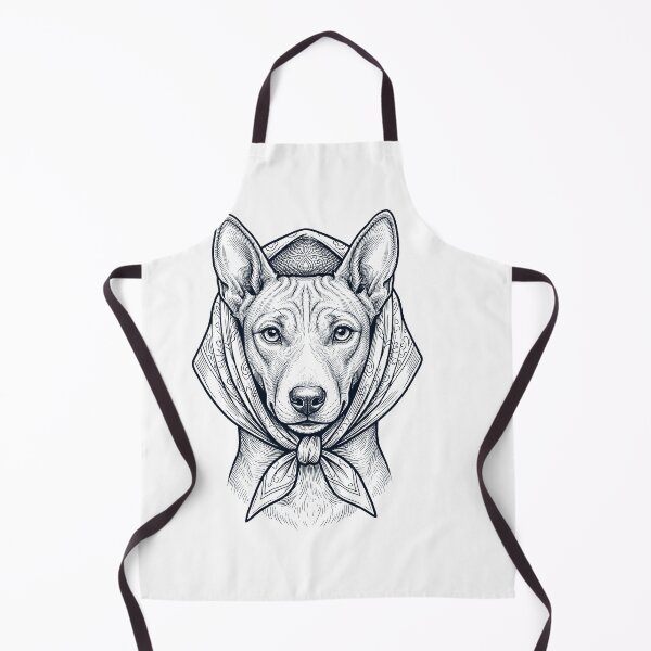 Item preview, Funny Basenji Babushka Dog Mom designed and sold by DoodleTortle.