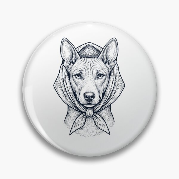Item preview, Funny Basenji Babushka Dog Mom designed and sold by DoodleTortle.