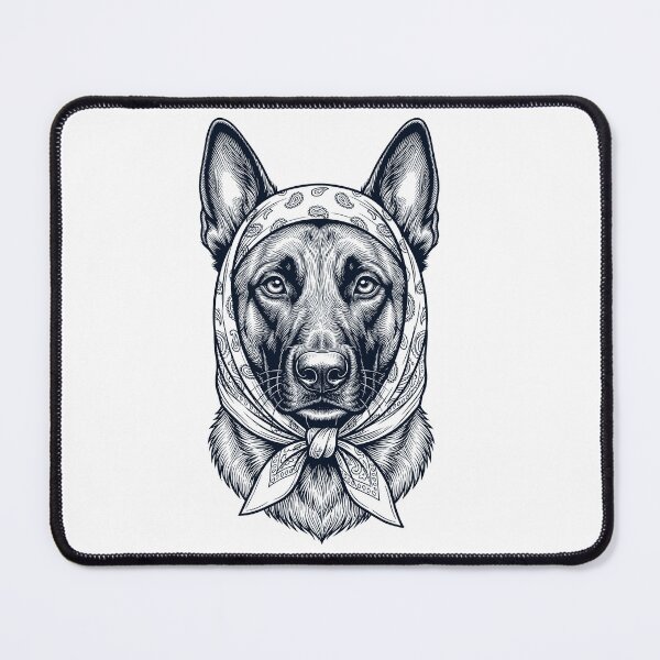 Item preview, Funny Belgian Malinois Babushka Dog Mom designed and sold by DoodleTortle.